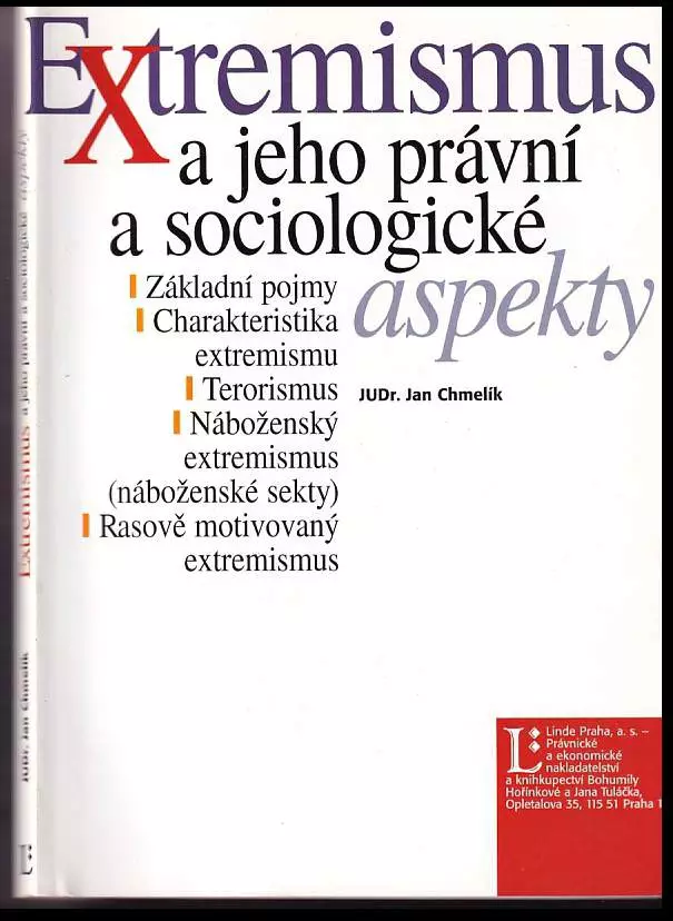 Extremismus a jeho právní a sociologické aspekty
