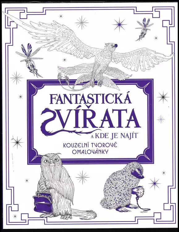 Fantastická zvířata a kde je najít: Kouzelní tvorové omalovánky
