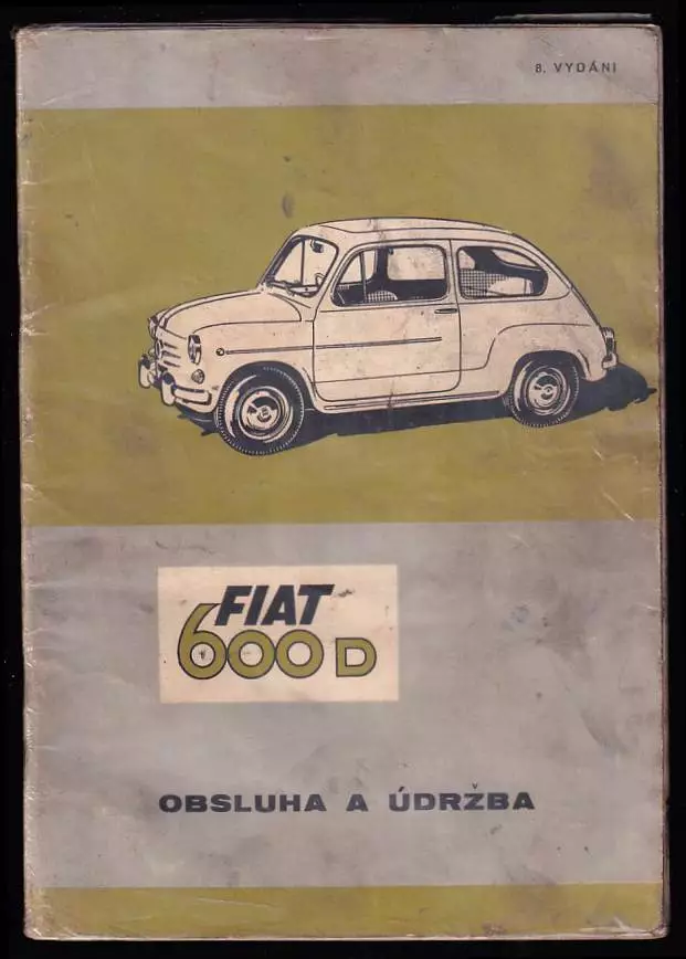 Fiat 600D - obsluha a údržba