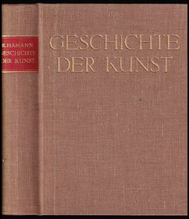 Geschichte der Kunst von der altchristlichen Zeit bis zur Gegenwartr gegenwart