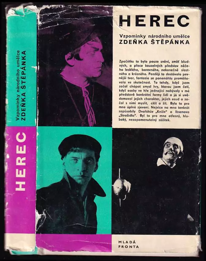 Herec : Vzpomínky nár umělce Zdeňka Štěpánka.