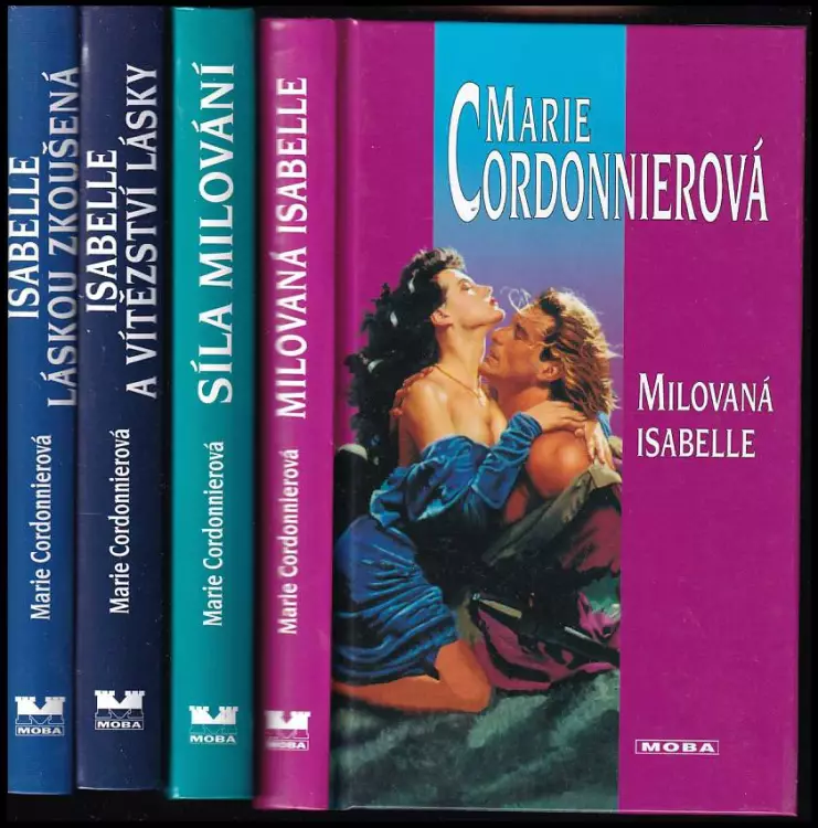 Isabelle 1-4 KOMPLET (Milovaná Isabelle + Isabelle láskou zkoušená + Isabelle a vítězství lásky + Síla milování)