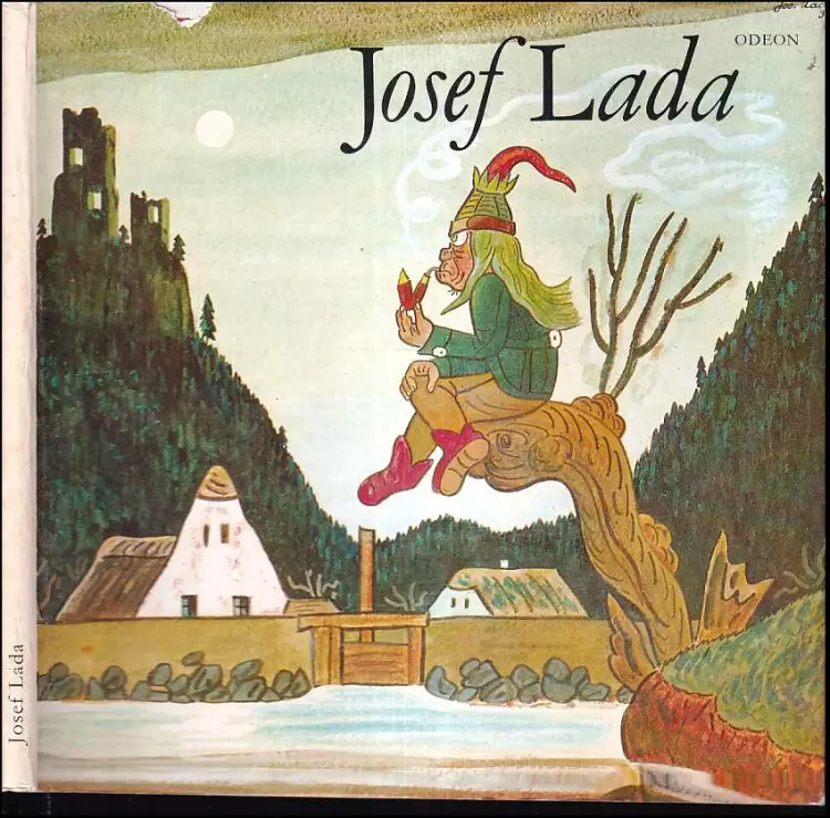 Josef Lada - Monografie s ukázkami z malířského díla