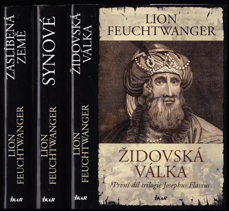 Josephus Flavius 1 - 3 - KOMPLET - Židovská válka + Synové + Zaslíbená země