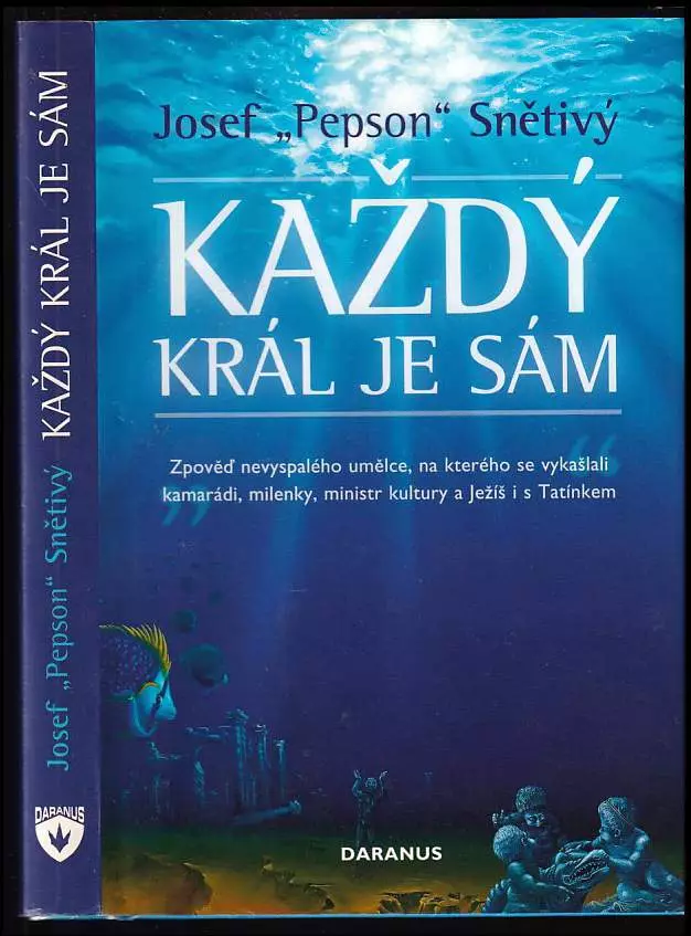 Každý král je sám : zpověď nevyspalého umělce, na kterého se vykašlali kamarádi, milenky, ministr kultury a Ježíš i s Tatínkem