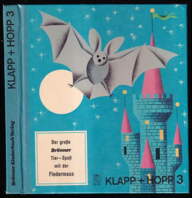 Klapp + Hopp - Band 3 - Der große Brönner Tier-Spaß mit der Fledermaus - Mit 4 Pop-Ups - POP-UP LEPORELO