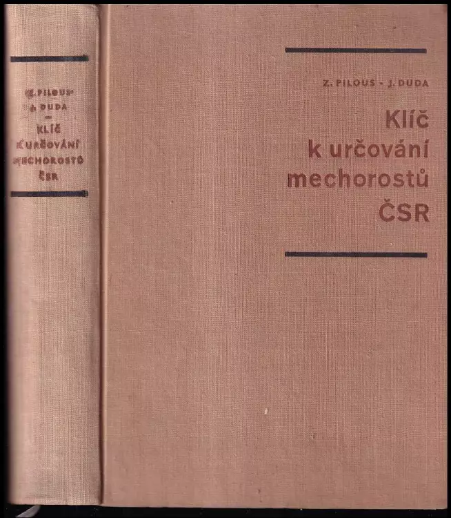Klíč k určování mechorostů ČSR
