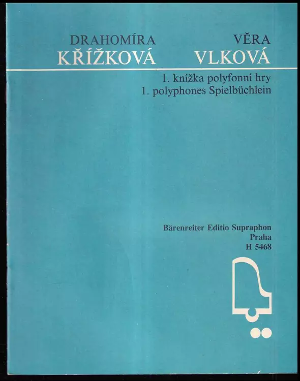 Knížka polyfonní hry 1. + 2. díl (výber skladeb pro 3. - 4. ročník ZUŠ + 5. - 7. ročník ZUŚ)