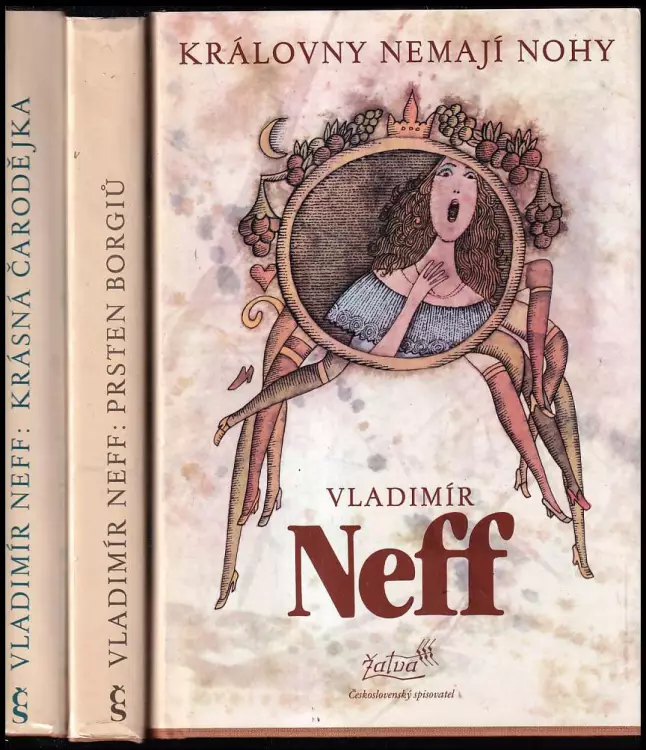 Krásná čarodějka + Prsten Borgiů + Královny nemají nohy - KOMPLET