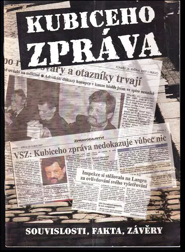 Kubiceho zpráva - souvislosti, fakta závěry