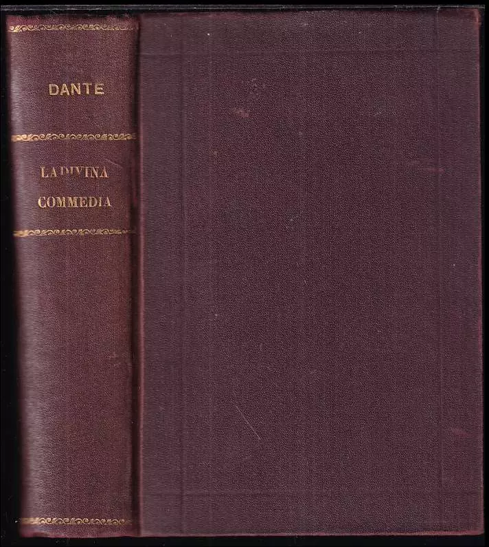 La divina commedia di Dante Alighieri con il commento di Tommaso Casini quinta edizione accresciuta e corretta