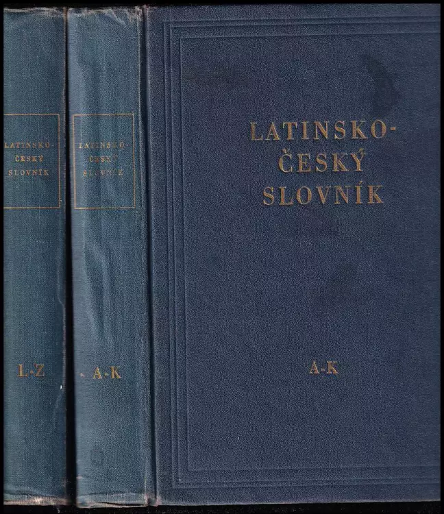 Latinsko-český slovník A - K, L - Z - KOMPLET