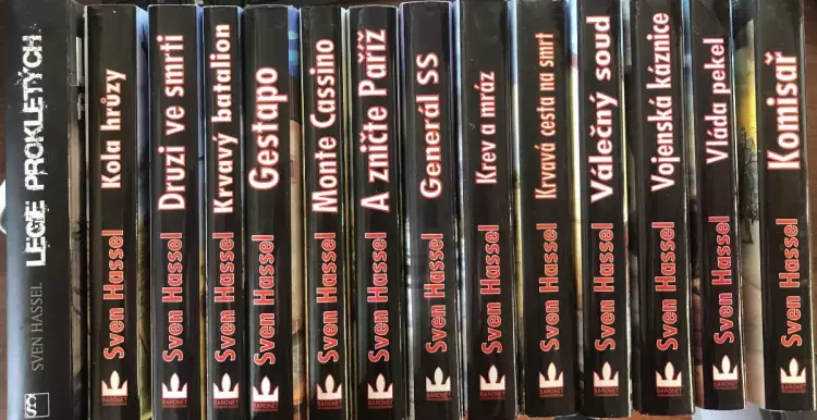 Legie prokletých KOMPLET, díly 1. - 14. (1. díl v novějším vydání) : Legie prokletých + Kola hrůzy + Druzi ve smrti + Krvavý batalion + Gestapo + Mont