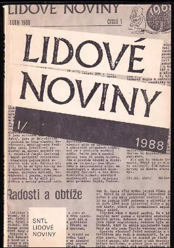 Lidové noviny I (1988) a II (1989)