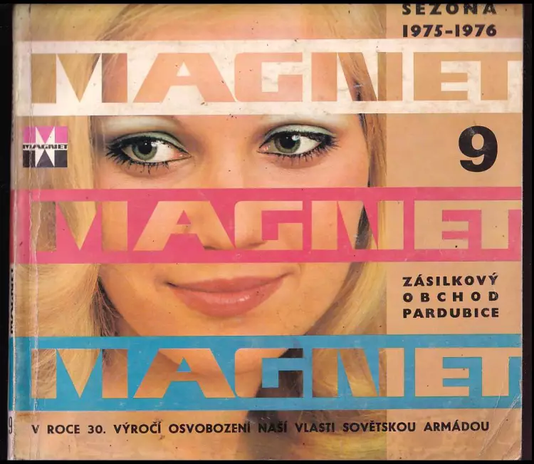 MAGNET 9 - katalog zboží magnet Pardubice 1975 - 1976 + dodatek