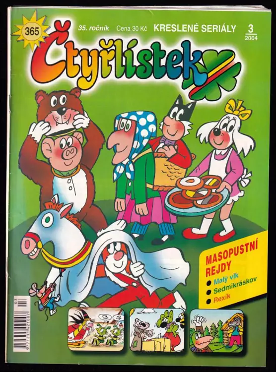 Masopustní rejdy - Čtyřlístek 365 - 3 / 2004