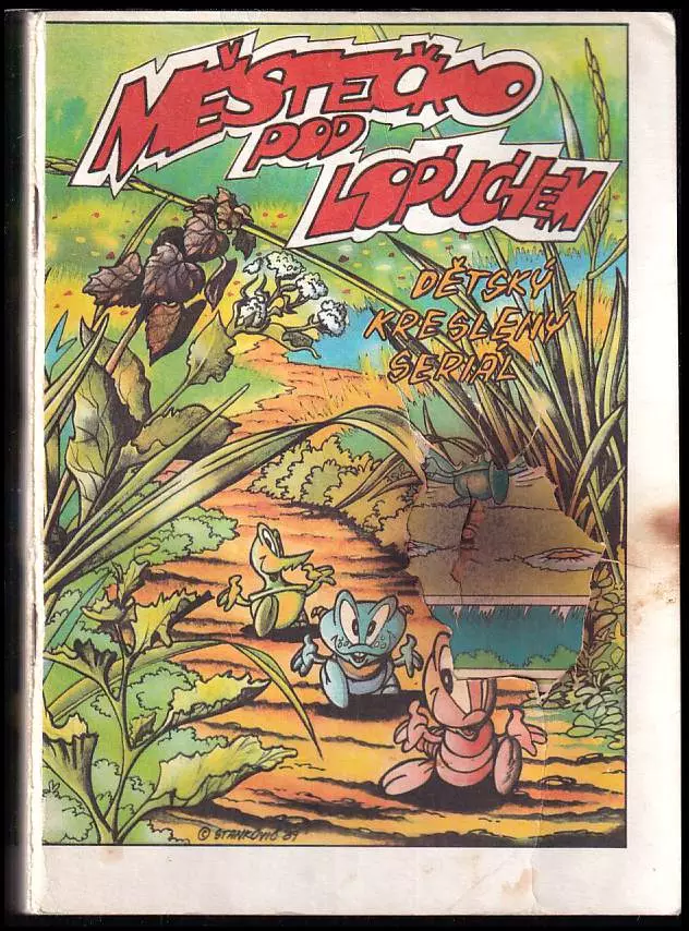 Městečko pod lopuchem - Dětský kreslený seriál