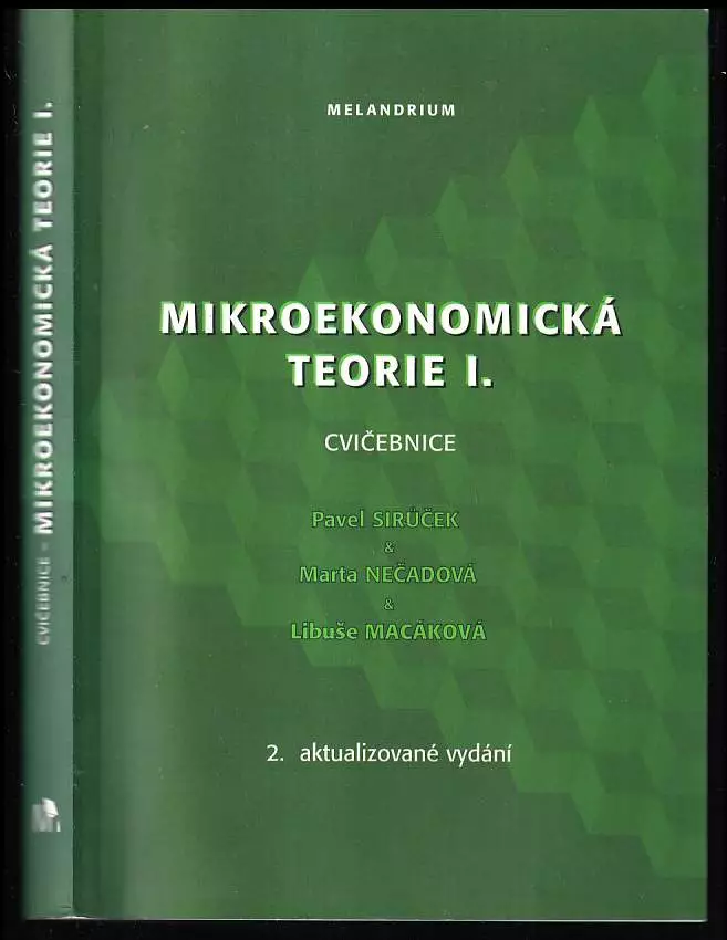 Mikroekonomická teorie I - cvičebnice