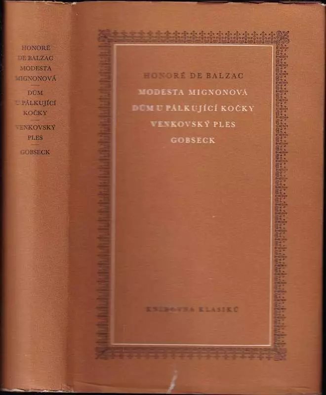 Modesta Mignonová - Dům u pálkující kočky - Venkovský ples - Gomseck