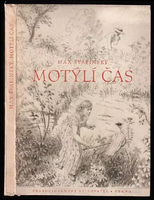 Motýlí čas - DEDIKACE / PODPIS MAX ŠVABINSKÝ