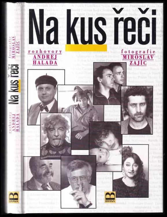 Na kus řeči : Rozhovory - Andrej Halada (1996, Brána)