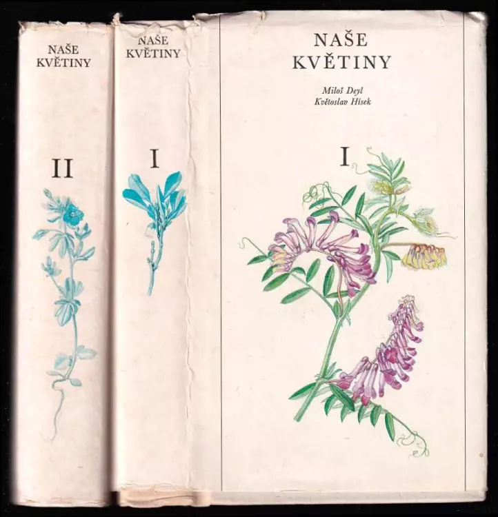 Naše květiny - I. díl + II. díl - KOMPLETNÍ