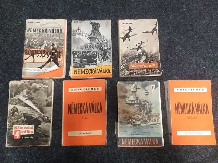 Německá válka  I + II + III + IV + V + VII + VIII - DÍL VI. CHYBÍ Hitlerovo tažení proti Československu + Válka počne v Praze + Bleskové války začínaj