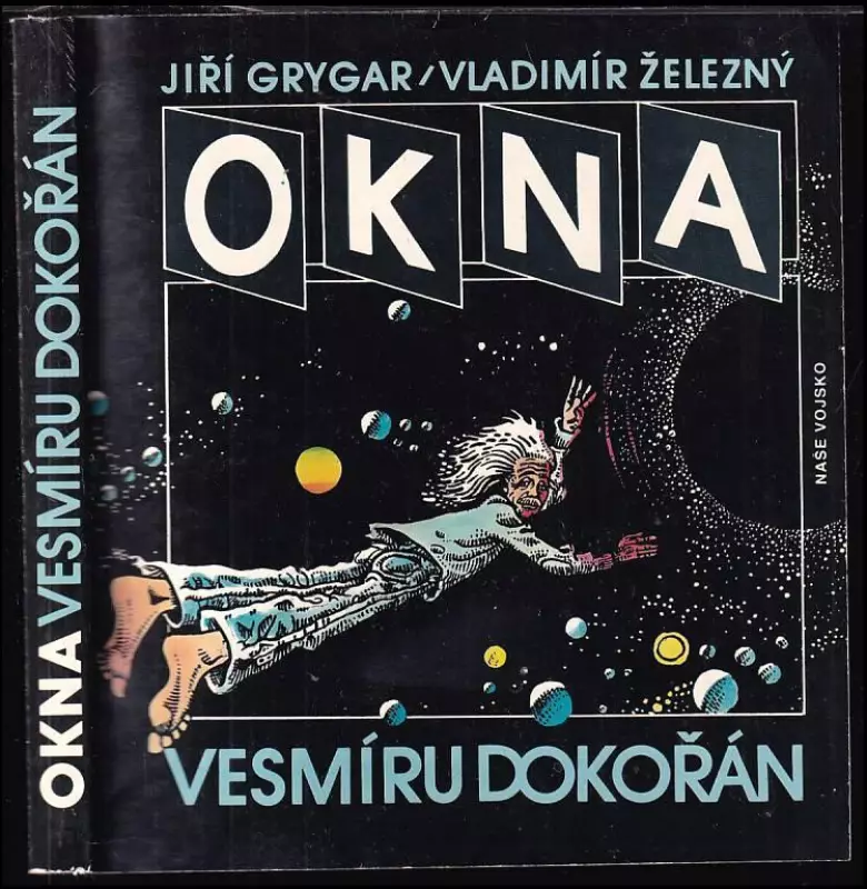 Okna vesmíru dokořán - obálka Saudek