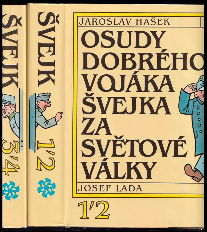 Osudy dobrého vojáka Švejka za světové války 1-2 + 3-4 - KOMPLET