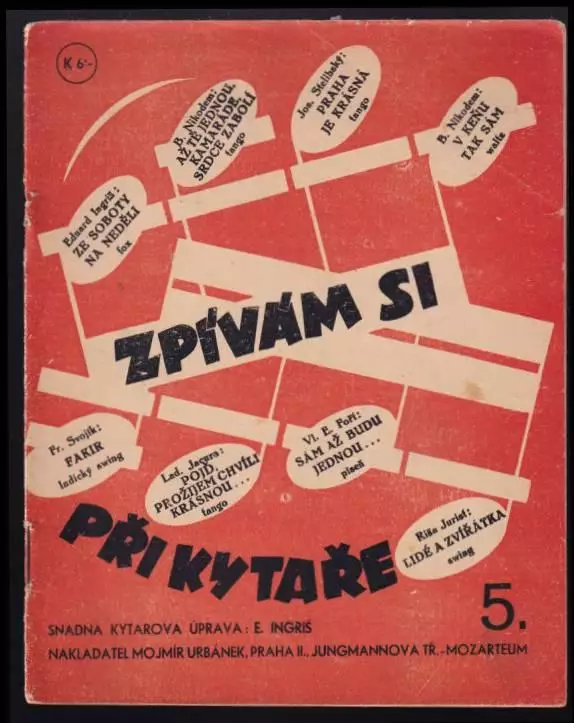 Písničky – Zpěvník – Zpívám si při kytaře č. 5
