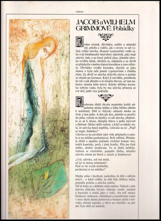  Poh dky Jacob Ludwig Karl Grimm 1988 Odeon 