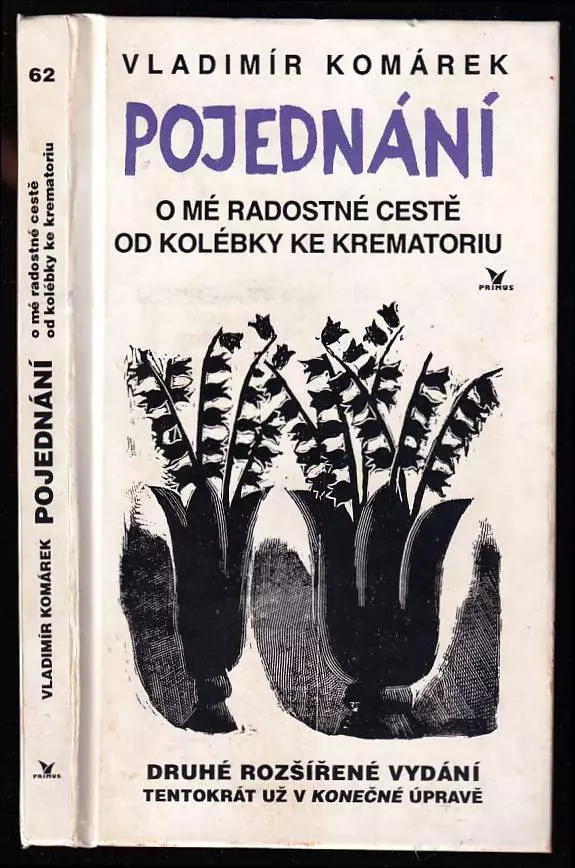 Pojednání o mé radostné cestě od kolébky ke krematoriu - KRESBA A PODPIS VLADIMÍR KOMÁREK