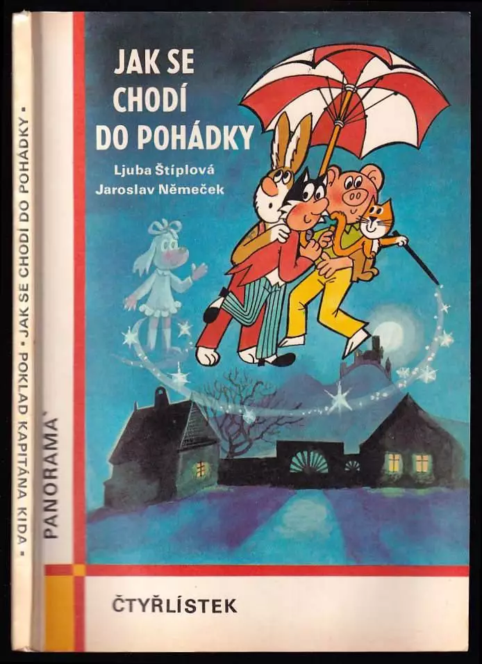 Poklad kapitána Kida - Jak se chodí do pohádky - obrázkové pohádky pro děti
