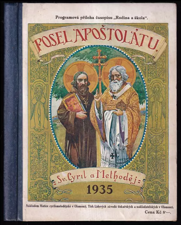 Posel Apoštolátu - Kalendář Matice Cyrilometodějské na rok 1935