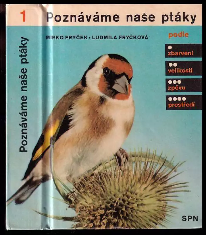 Poznáváme naše ptáky : podle zbarvení, velikosti, zpěvu, prostředí