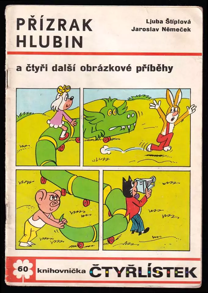 Přízrak hlubin a čtyři další obrázkové příběhy - Čtyřlístek 60
