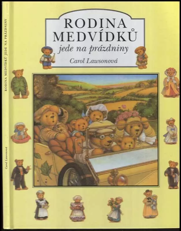 Rodina medvídků jede na prázdniny