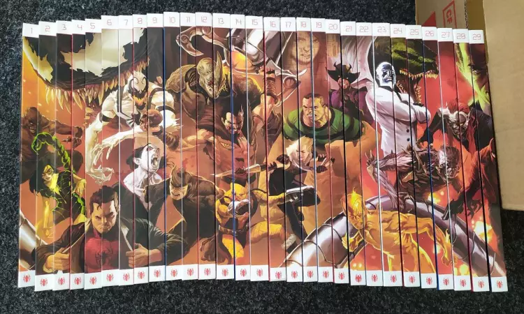 Spider-man - Marvel 1 - 29 - Úhel pohledu + Klonová sága + Zlo v lidských srdcích + Zvířecí instinkt + Utrpení až Totální šílenství