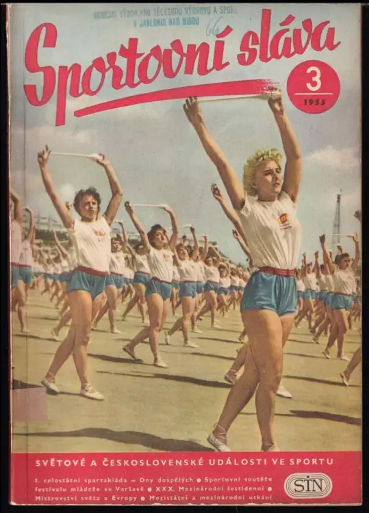 Sportovní sláva, Světové a československé události ve sportu 3/1955