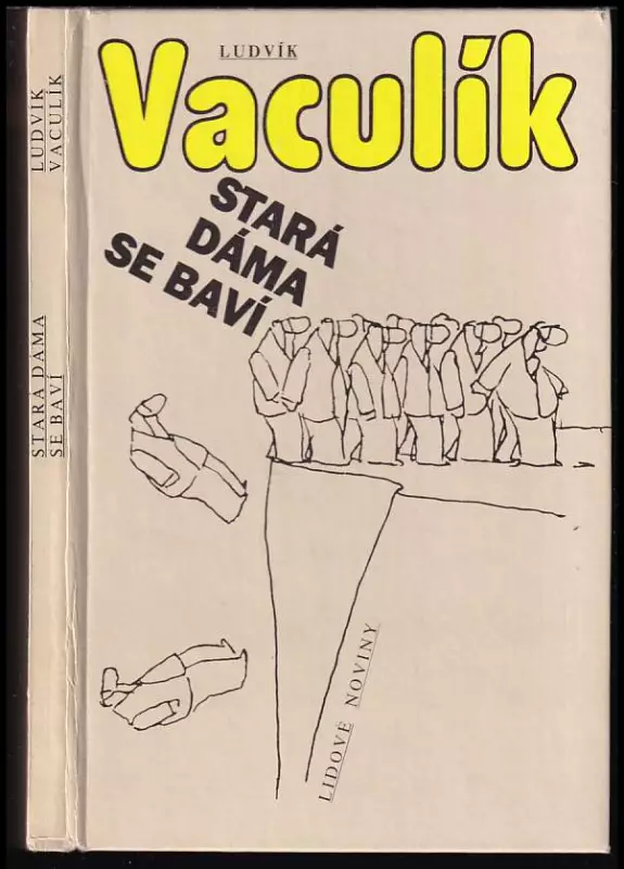 Stará dáma se baví
