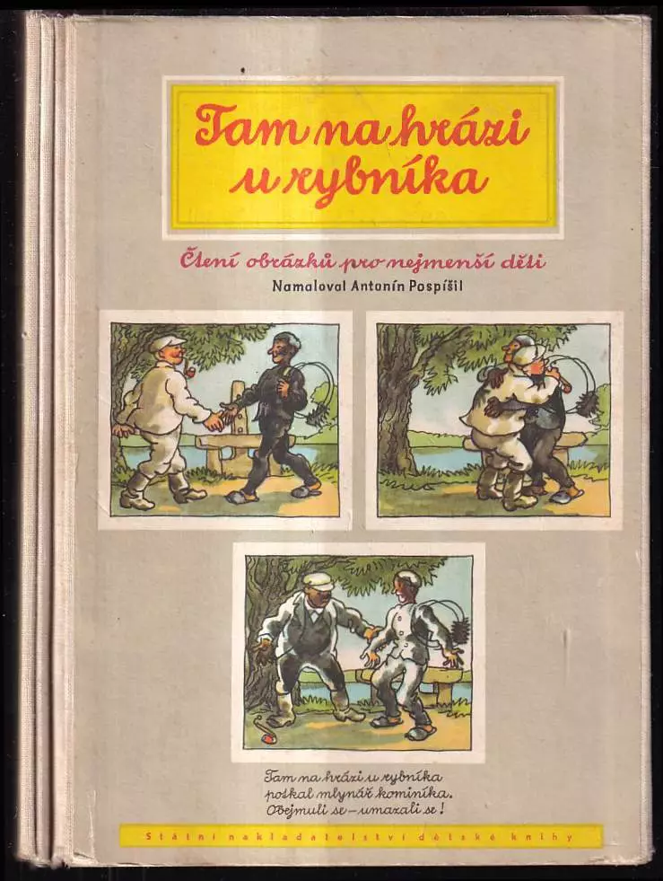 Tam na hrázi u rybníka : Čtení obrázků pro nejmenší děti