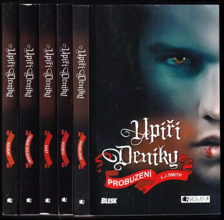 Upíří deníky 1 - 5 - Probuzení + Souboj + Zášť + Temné shledání + Návrat