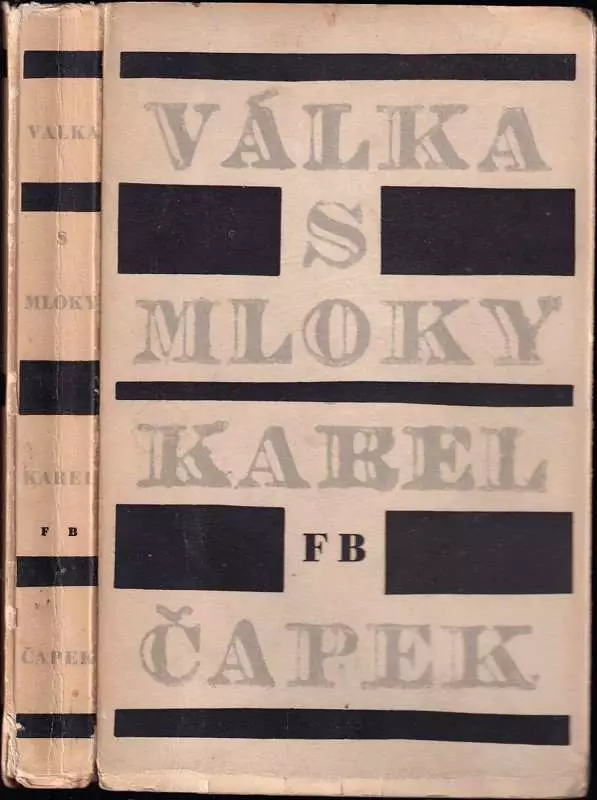 📙 Válka s mloky - Karel Čapek (1947, František Borový)