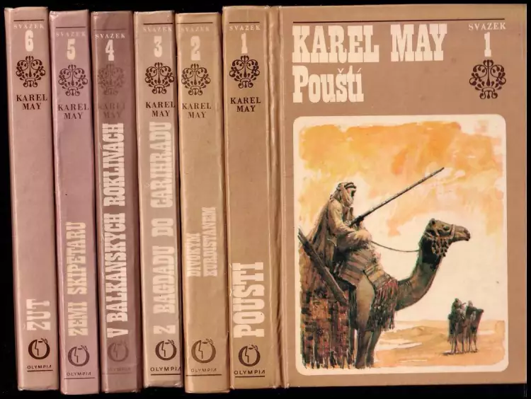 Ve stínu Padišáha 1 - 6 - KOMPLETNÍ SÉRIE - Pouští + Divokým Kurdistánem + Z Bagdádu do Cařihradu + V Balkánských roklinách + Zemí Škipetarů + Žut