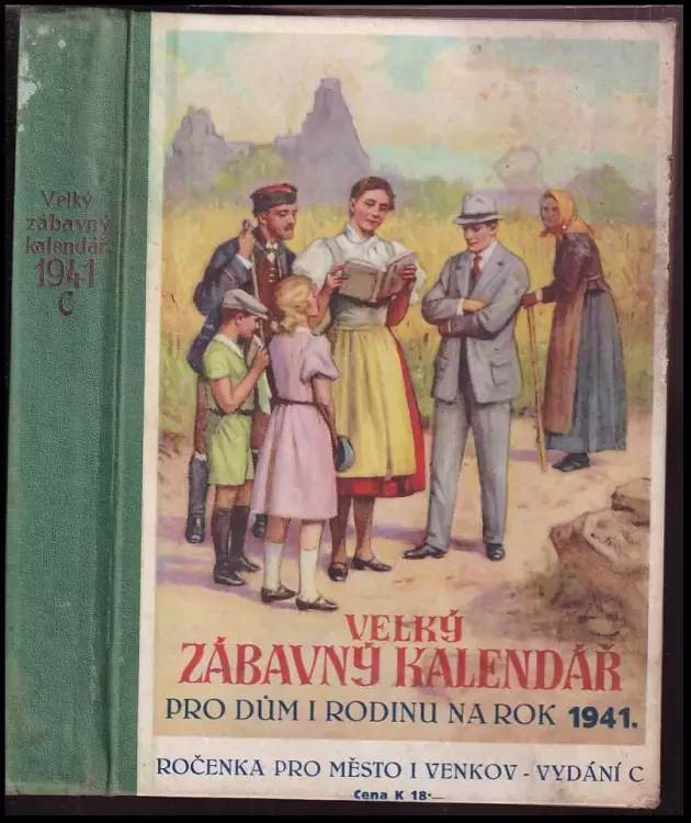 Velký zábavný kalendář. Pro dům i rodinu na rok  1941