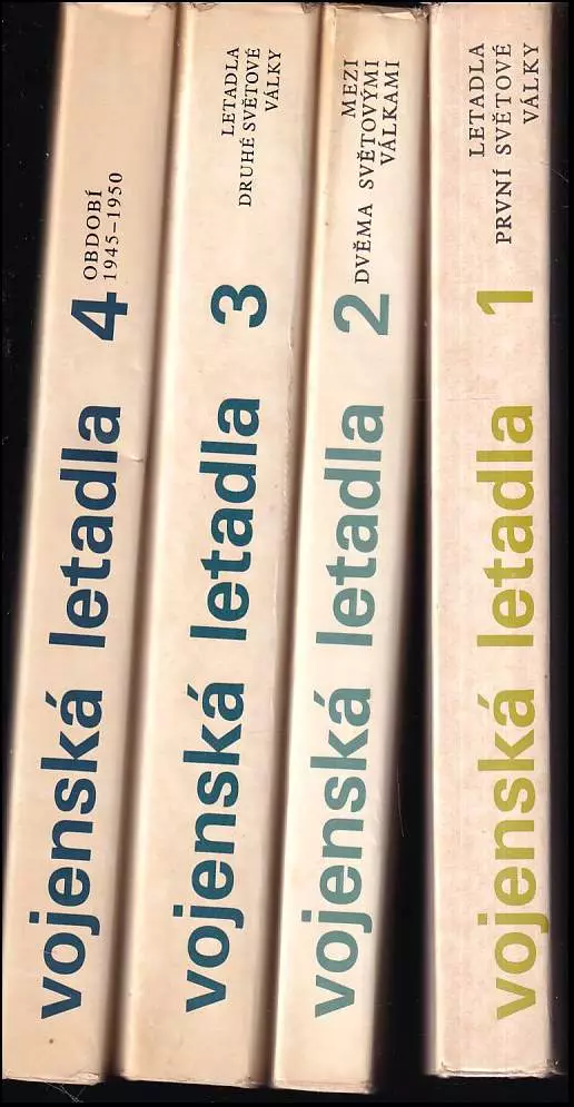 Vojenská letadla 1 - 4 (4 svazky)