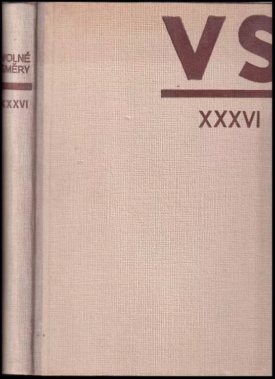 Volné směry. Umělecký měsíčník, ročník 36, 1940-41
