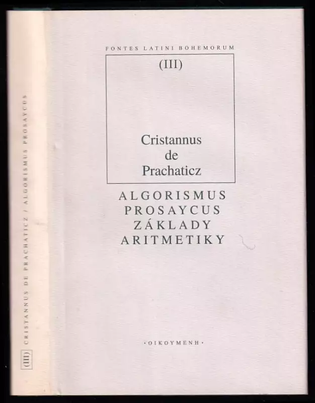 Základy aritmetiky - Algorismus prosaycus