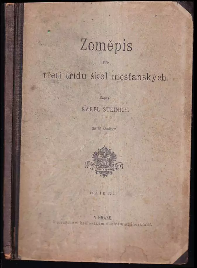 Zeměpis pro třetí třídu škol měšťanských