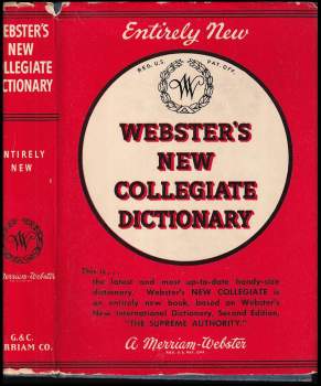 Webster's new collegiate dictionary
